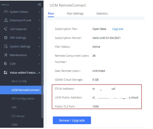 UCM RemoteConnect