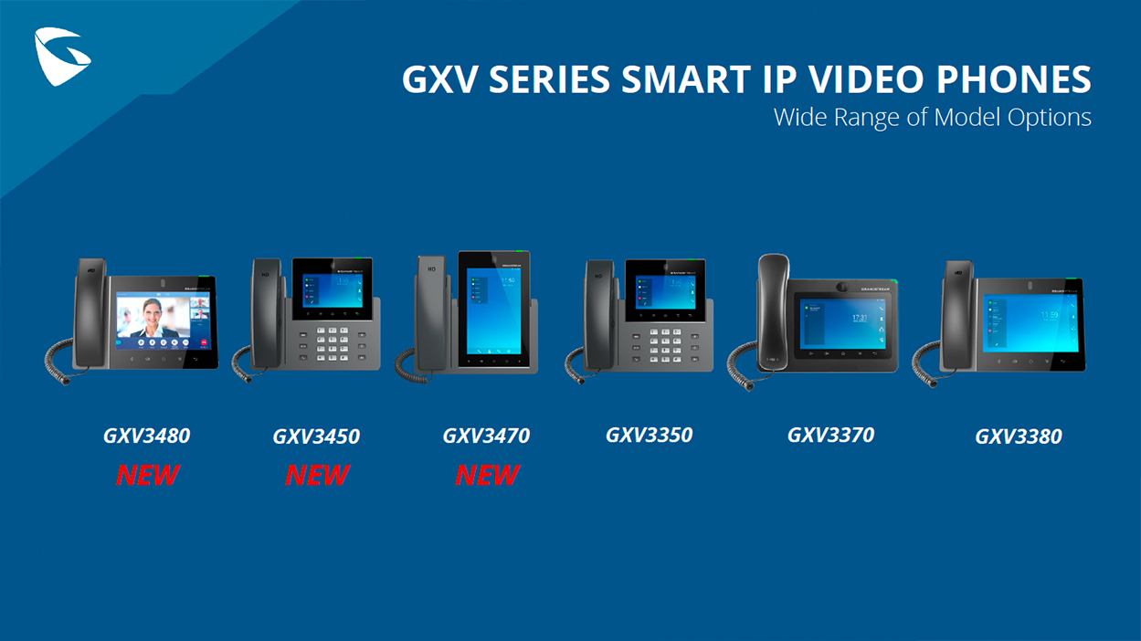 GVX series smart IP video phones