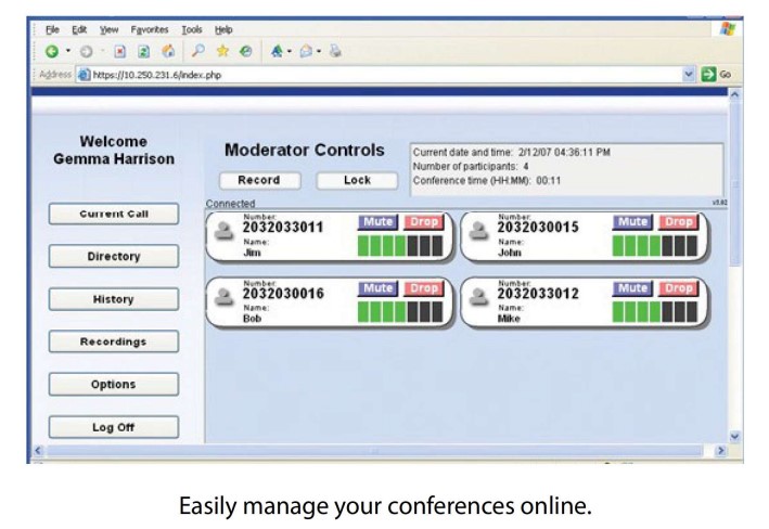 Easily manage your conferences online