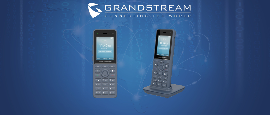Grandsteam Cordless Wi-Fi IP Phone WP826