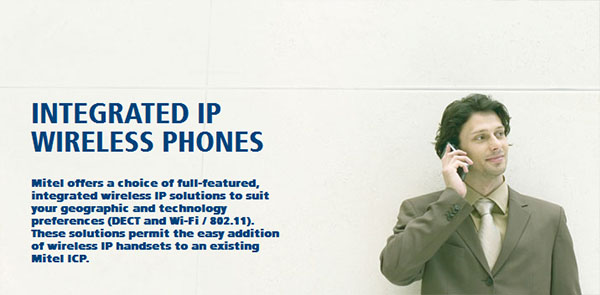 Integrated IP Wireless Phones